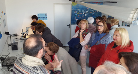 Visita 55 del Agora y del Forum Metropolitano visitan el CO de A Coruña